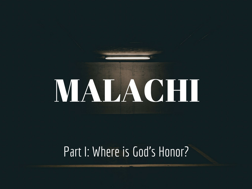 MALACHI 1